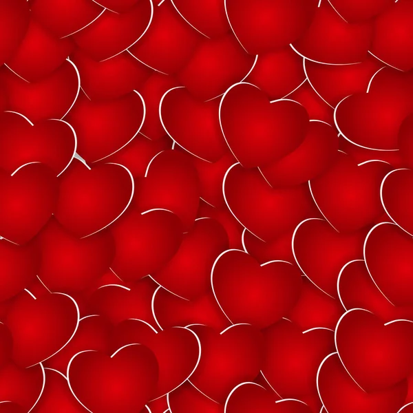 Happy Ημέρα Του Αγίου Βαλεντίνου Κάρτα Την Καρδιά Εικονογράφηση Φορέας — Διανυσματικό Αρχείο