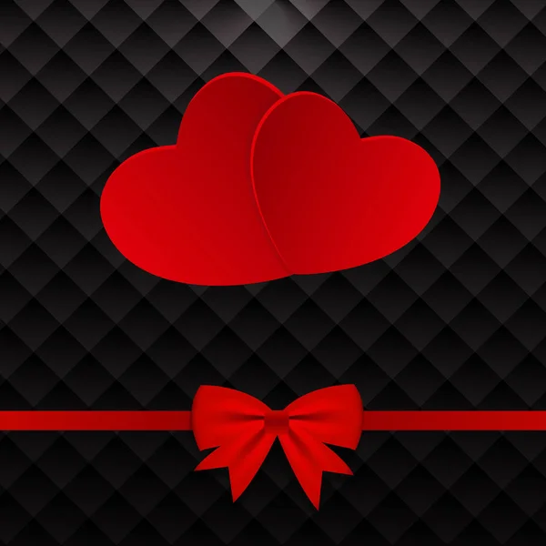 Feliz tarjeta de San Valentín. Ilustración vectorial  . — Vector de stock