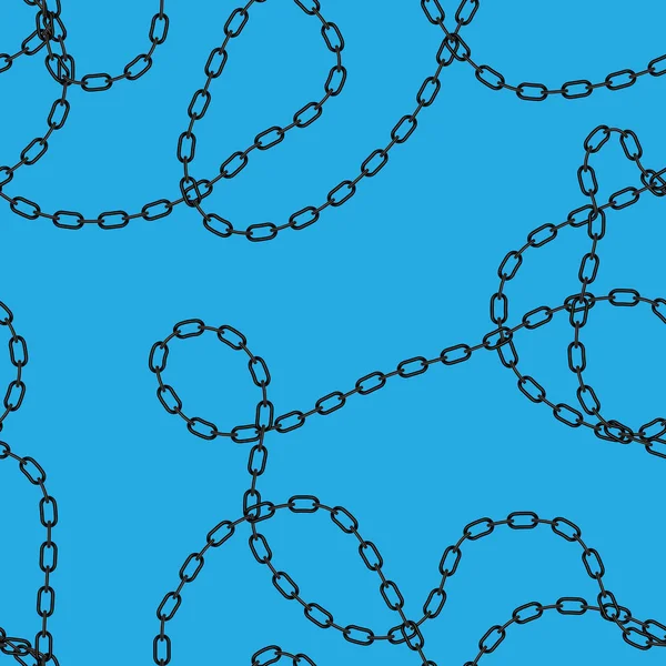 Řetězci Šperky Vzor Bezešvé Pozadí Vektorové Ilustrace Eps10 — Stockový vektor
