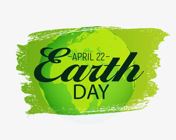22 квітня День Землі Фон Векторні ілюстрації Ліцензійні Стокові Вектори