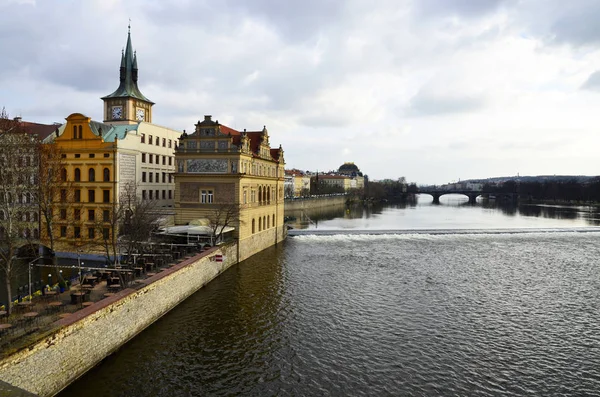 Vltava River Prague Czech Republic — Stock Photo, Image