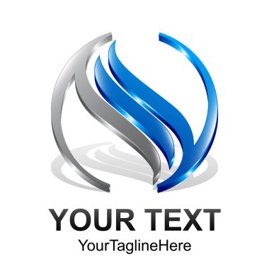 Vektör küre simge teknoloji yörünge web yüzük abstract, yuvarlak halka daire satır ve sonsuz döngü sembolü, illüstrasyon logo tasarım şablon öğesi.