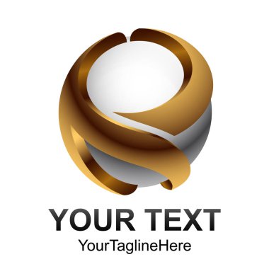 Vektör küre simge teknoloji yörünge web yüzük abstract, yuvarlak halka daire satır ve sonsuz döngü sembolü, illüstrasyon logo tasarım şablon öğesi.