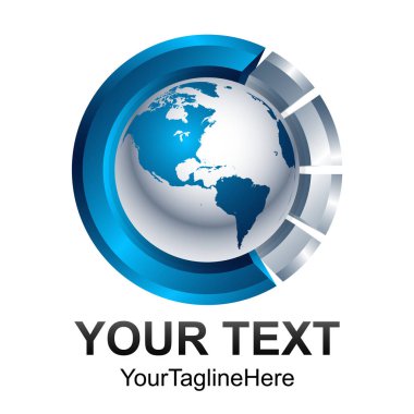 Vektör küre simge teknoloji yörünge web yüzük abstract, yuvarlak halka daire satır ve sonsuz döngü sembolü, illüstrasyon logo tasarım şablon öğesi.