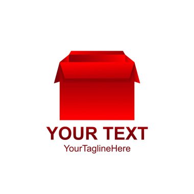 Modern Logo bir stilize 3d küp, küp izometrik, 3d soyut geometrik teknoloji sembolü, birim Logo renkli. 3D vektör tasarımı. Kurumsal kimlik