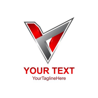 3D soyut üçgen vektör logo Konsept illüstrasyon. Piramit üçgen logosunu görmeniz gerekir. Finansal istikrar logo işareti kavramı. Geometrik logo işareti. Vektör logo şablonu. Tasarım öğesi.