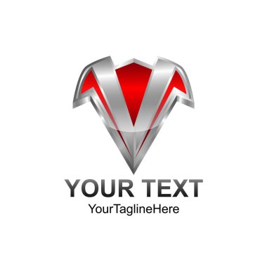 3D soyut üçgen vektör logo Konsept illüstrasyon. Piramit üçgen logosunu görmeniz gerekir. Finansal istikrar logo işareti kavramı. Geometrik logo işareti. Vektör logo şablonu. Tasarım öğesi.