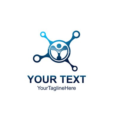 Teknoloji yörünge web yüzük logo tasarımı. Vektör daire halka logo tasarımı. Soyut daire logo şablonu. Yuvarlak halka daire ve sonsuz döngü sembolü, teknoloji simgesi, daire hat logosu. Şirket logosu. Vektör çizim Eps.8 Eps.10