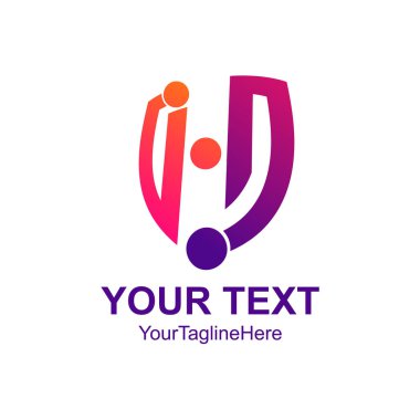 Kalkan şekil kutsal kişilerin resmi. 3D amblemi izole üzerinde beyaz arka plan oturum açın. Güvenlik, güç, koruma sembolü. Şekil kalkan grafik tasarım vektör çizim rozet