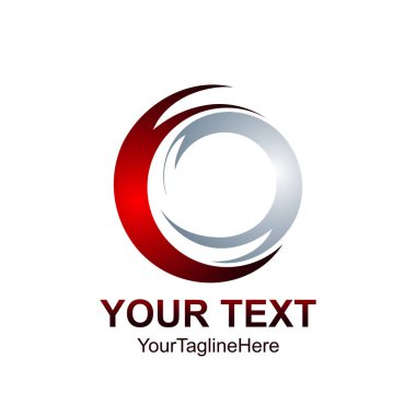 Teknoloji yörünge web yüzük logo tasarımı. Vektör daire halka logo tasarımı. Soyut daire logo şablonu. Yuvarlak halka daire ve sonsuz döngü sembolü, teknoloji simgesi, daire hat logosu. Şirket logosu. Vektör çizim