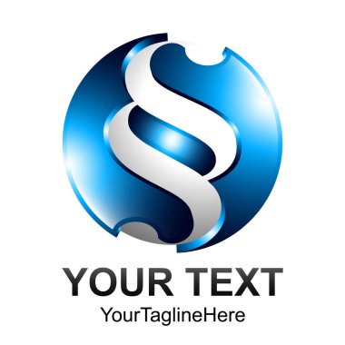 Tasarım ilustrator 3D iş soyut daire simgeler vektör