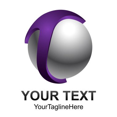 Tasarım ilustrator 3D iş soyut daire simgeler vektör