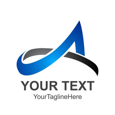 Harf A logo tasarım şablonu öğeleri soyut. mektup A.Business Kurumsal mektup logo tasarlamak vektör soyut