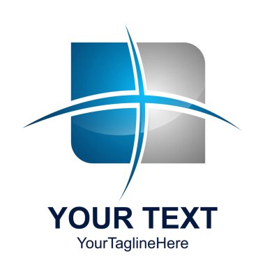 Soyut logosunu görmeniz gerekir. Vektör soyut logosunu görmeniz gerekir. Soyut Tasarım öğesi. Modern logosunu görmeniz gerekir. Tasarım öğesi. Vektör logo öğesi. Geometrik şekil. Vektör geometrik logosu