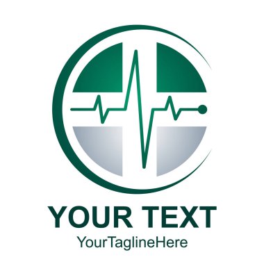 Tıbbi eczane simge vektör üzerinde beyaz izole. Tıbbi çapraz whit kalp simgesi, logo illüstrasyon yendi