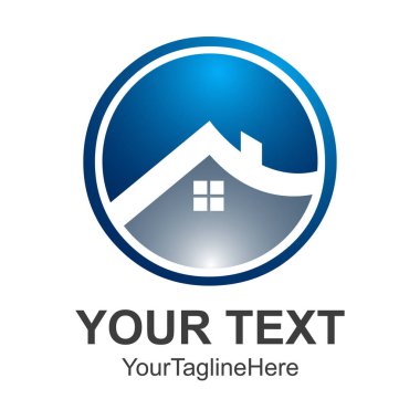 Realty logo tasarım vektör kavramları ve fikir. Emlak vektör logo tasarım şablonu. House soyut simgesi.