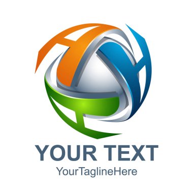 3D harf A logo turuncu renk tasarım şablonu öğeleri soyut. Soyut harf A. iş kurumsal mektup A logo tasarlamak vektör.