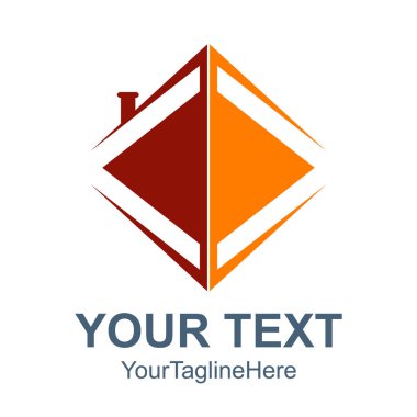 Vektör tasarım soyut logosu öğeleri. Soyut logo simge tasarlamak