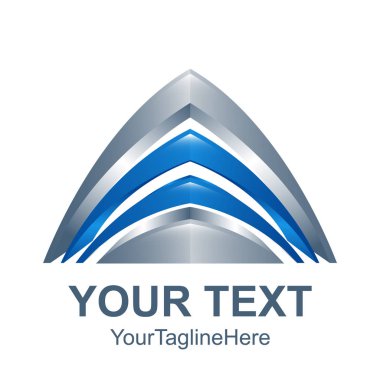 Vektör tasarım soyut logosu öğeleri. Soyut logo simge tasarlamak