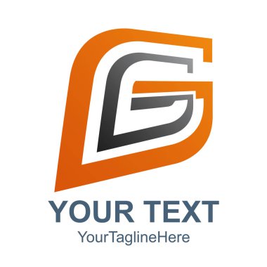 Soyut G harfi vektör teknolojisi logo, G harfi vektör, G harfi logosu, G harfi teknoloji logo vektör