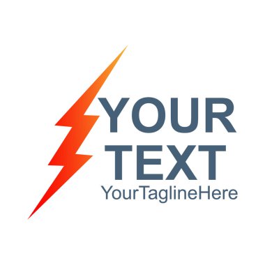 Yıldırım cıvata vektör simgesi. Flash simgesi. Yıldırım vektör cıvata. Işık işareti bir çizgi. Elektrik cıvata flash simgesi. Yıldırım tasarım öğesi.