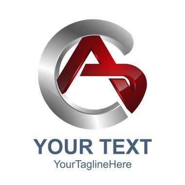 3D daire soyut olarak mektup vektör teknolojisi logo, bir mektup vektör, S harfi logosu, mektup logo olarak teknoloji logo vektör A ve S harfi