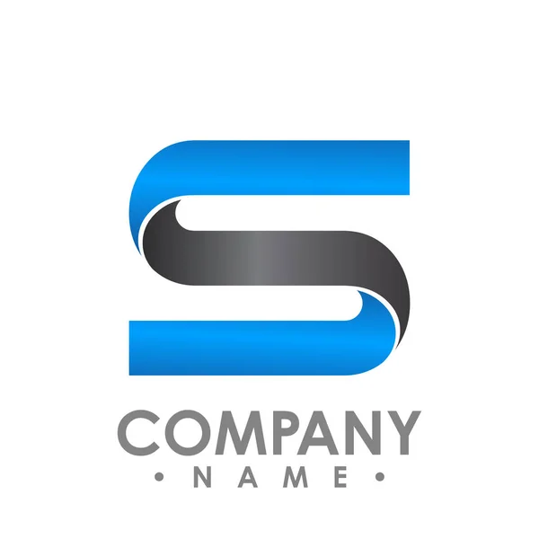 Letter Logo Pictogram Sjabloon Ontwerpelementen Logo Beginletter Business Corporate Letter — Stockvector