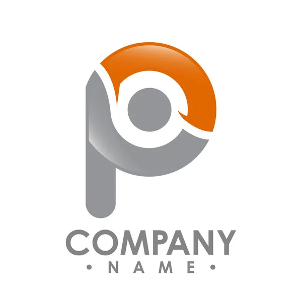 Business Företagets Bokstaven Logo Design Vektor Färgglada Bokstaven Logo Vector — Stock vektor