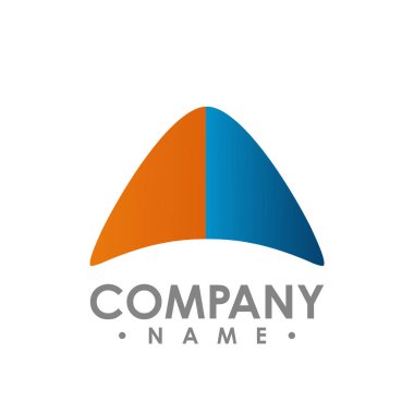 Soyut şekli logosu. Vektör soyut logosunu görmeniz gerekir. Soyut Tasarım öğesi. Modern logosunu görmeniz gerekir. Tasarım öğesi. Vektör logo öğesi. Geometrik şekil. Vektör geometrik logosu