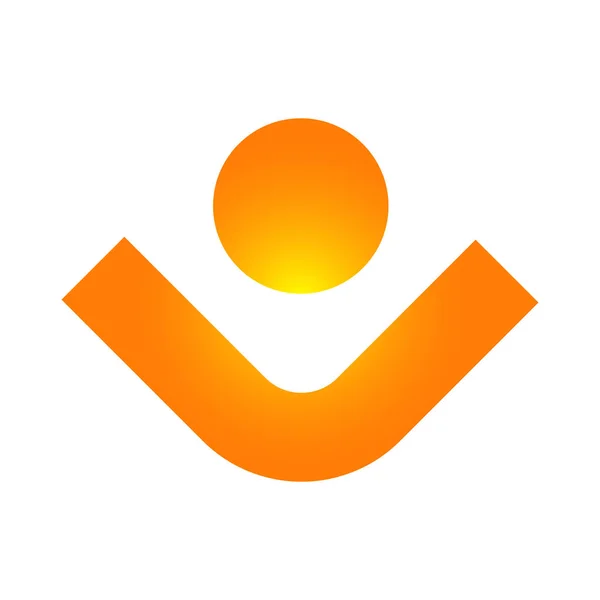 Lidská Postava Logo Zdravotní Péče Logo Zaregistrovat Příroda Logo — Stockový vektor