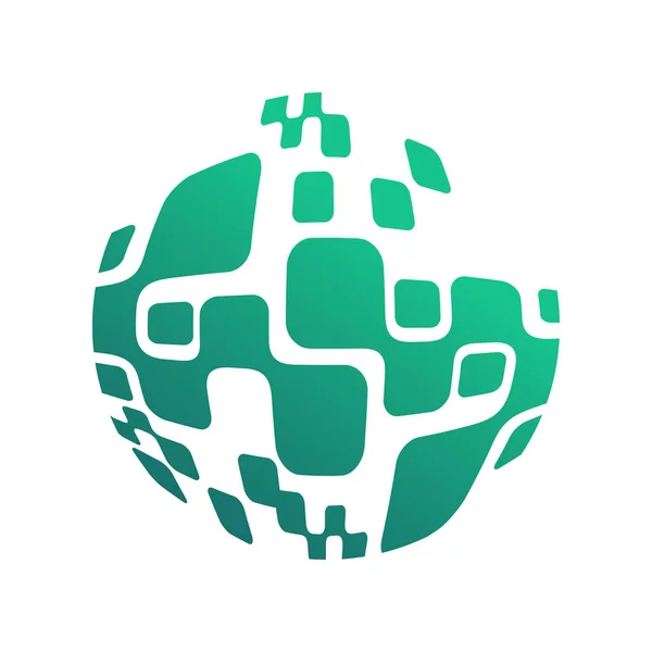 Vektorplaneten Logo Orbitalvektor Und Satellitenlogo Kosmos Logo Planet Bestes Logo — Stockvektor