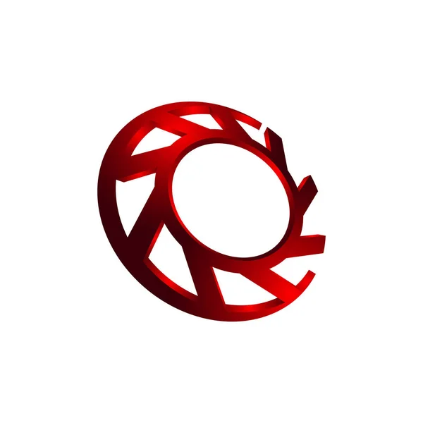 Αφηρημένη Λογότυπο Για Την Επιχείρηση Στοιχείο Σχεδιασμού Εταιρικής Ταυτότητας Τεχνολογία — Διανυσματικό Αρχείο