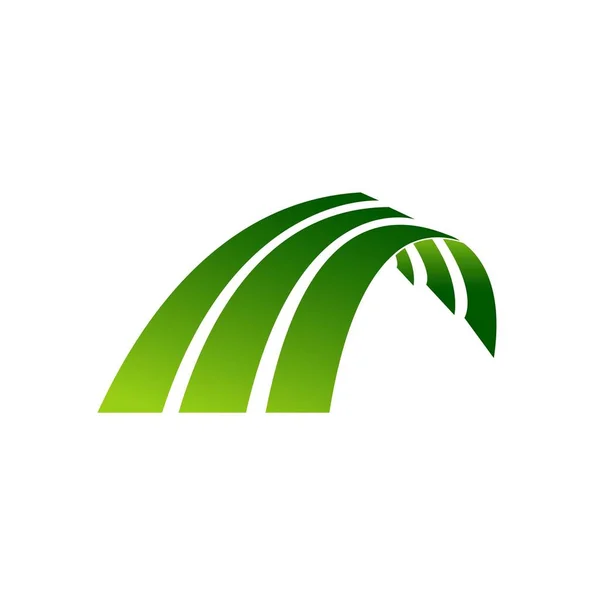 Simbol Gelombang Air Dan Ikon Logo Template Vektor - Stok Vektor