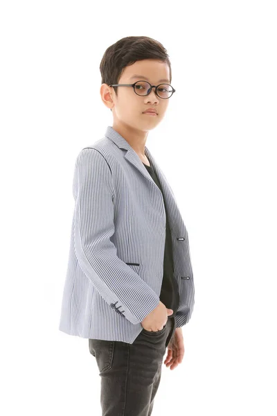 Asiático chico en casual vestido — Foto de Stock