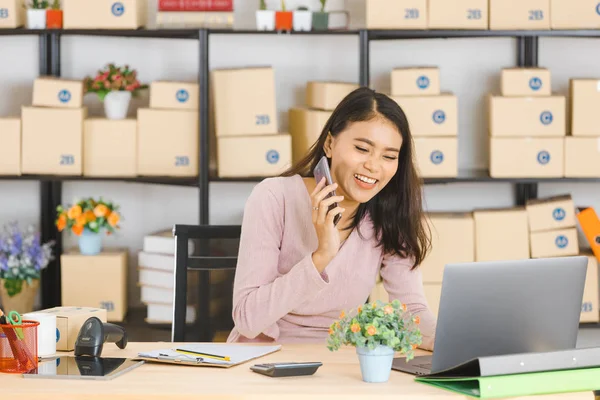 Asian business lady at office