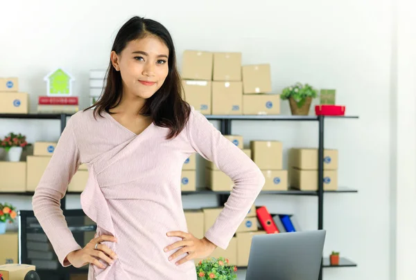 Asian business lady at office