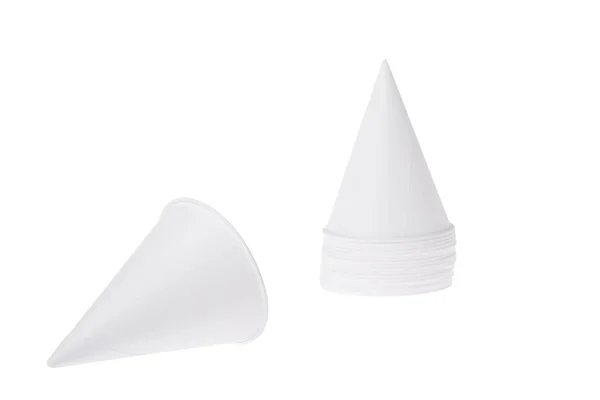 Copo cone de papel — Fotografia de Stock