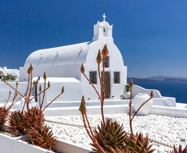 Kirche Oia Santorini Griechenland — Stockfoto