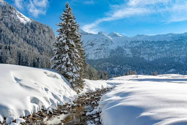 Paisaje Nieve Hohe Tauern Austria — Foto de Stock