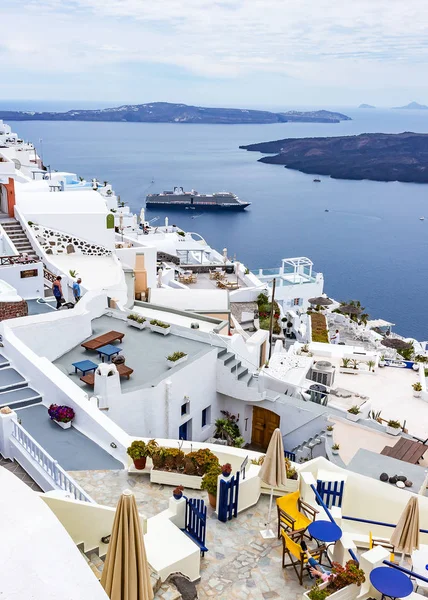 Von Den Terrassen Der Hotels Hat Man Einen Schönen Blick — Stockfoto