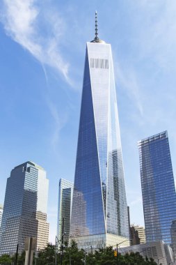 Ticaret Merkezi New York, Amerika Birleşik Devletleri içinde gökdelenler bir etrafında resmini istiyorsunuz