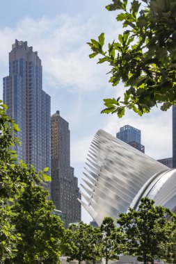 İki Dünya Ticaret Merkezi ve Metro İstasyonu Phoenix New York, Amerika Birleşik Devletleri içinde resmi