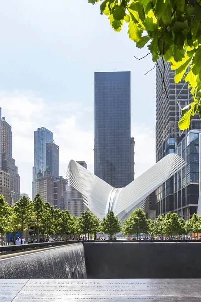 Anıtı Kuzey Havuzu Metro Stasyonu Phoenix New York Amerika Birleşik — Stok fotoğraf