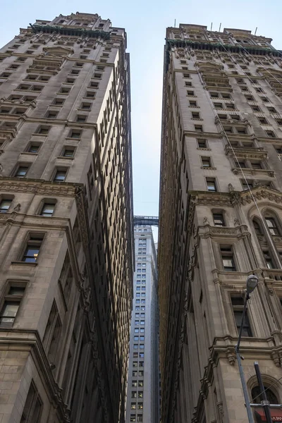 Los Imponentes Edificios Trinity New York Estados Unidos América — Foto de Stock