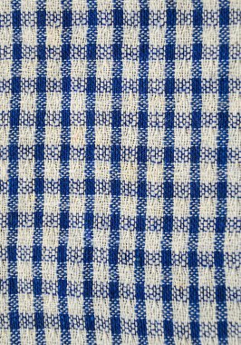 Mavi ve Beyaz Kumaş Dokusu