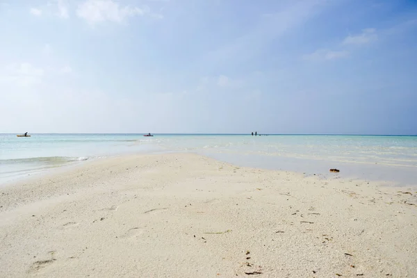 Παραλία Μαλδίβες Όμορφη Νήσος Διασκέδαση Τέλεια Παραλία Σκηνή Διακοπές Και — Φωτογραφία Αρχείου