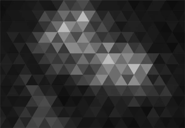 Noir Abstrait Géométrique Triangle Fond Motifs Fond Écran — Image vectorielle