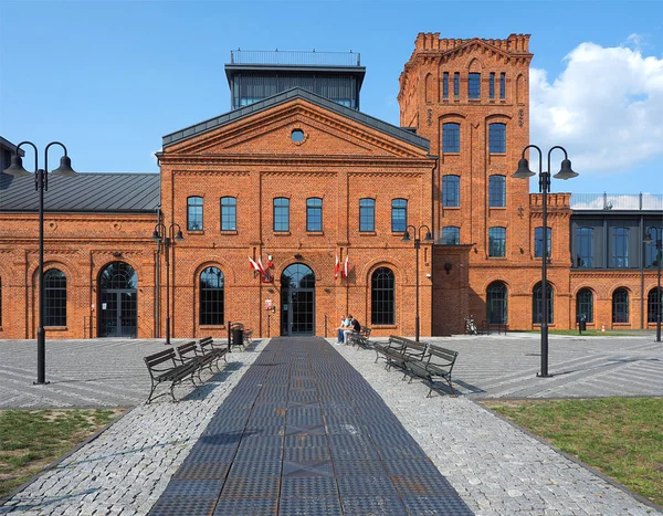 Factory Lodz Poland August 2018 Revitalized Office Building Antique Cotton — Stock Photo, Image