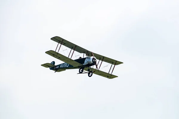 Telford Juni 2018 Ein Foto Dokumentiert Eine Replika Avro 504 — Stockfoto