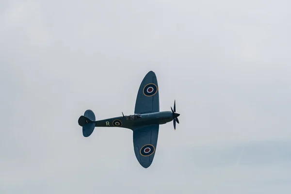 Місті Telford Великобританія Червня 2018 Фотографія Документування Сольний Відображення Supermarine — стокове фото